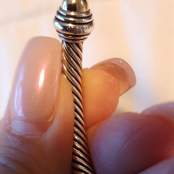 David Yurman Bracelet 14k yellow gold 7mm - Picture 5 of 6